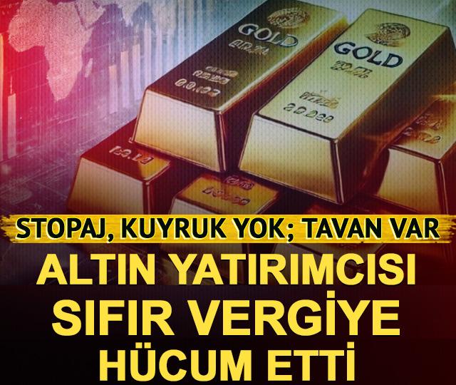 ALTINS1 barajı yıktı: Altın yatırımcısı sıfır vergiye hücum etti! Stopaj, kuyruk yok; tavan var