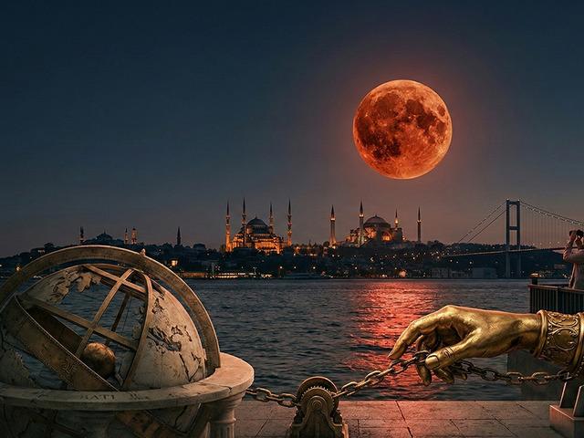 "Batıda g&uuml;&ccedil; el değiştirecek!" Kanlı Ay Tutulması geliyor