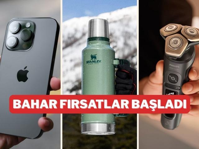 Bahar Fırsatları'nda &ouml;ne &ccedil;ıkan &uuml;nl&uuml; markaları sizin i&ccedil;in se&ccedil;tik!
