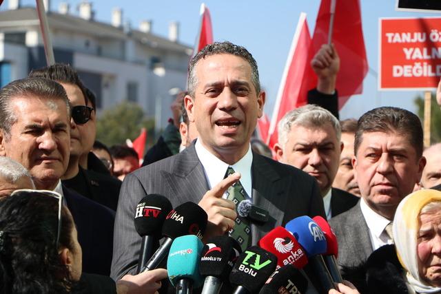 Tanju Özcan adliyede: “Burada Bolu halkı yargılanıyor” 2