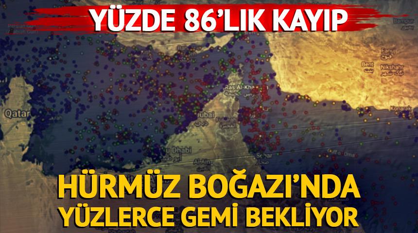 H&uuml;rm&uuml;z Boğazı&rsquo;nda yoğun trafik: 700&rsquo;den fazla gemi bekliyor!