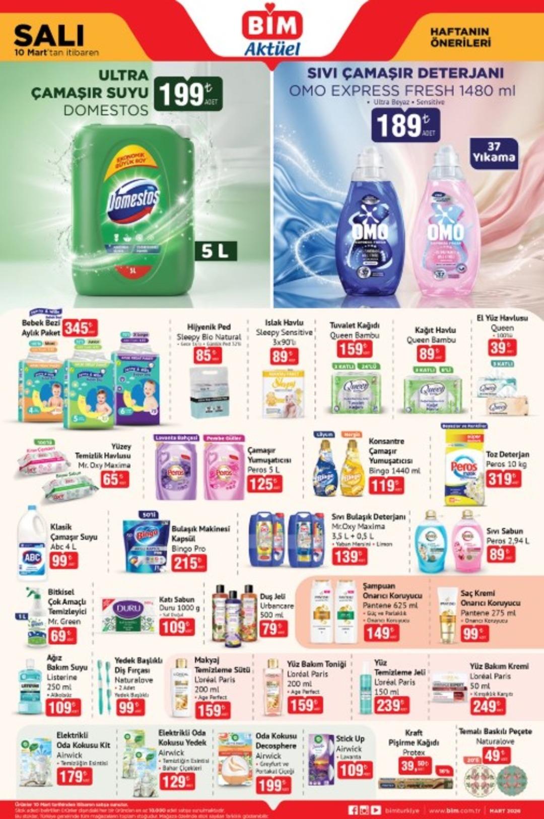 10 Mart 2026 BİM Aktüel haftanın önerileri kataloğu yayınlandı!  3