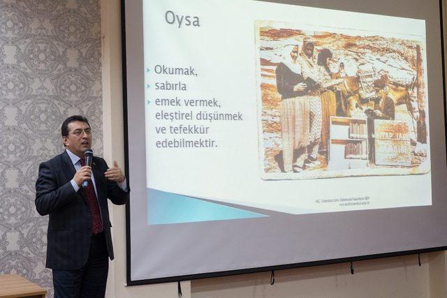 ‘Geçmişten Günümüze Okuma Kültürü’ konferansı