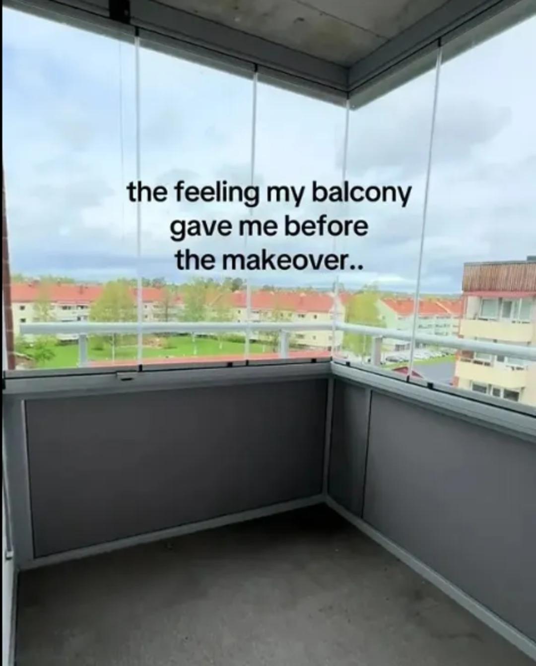 Uygun fiyatlı dokunuşla balkonu seraya &ccedil;evirdi! Siz de evinizde uygulayabilirsiniz 2