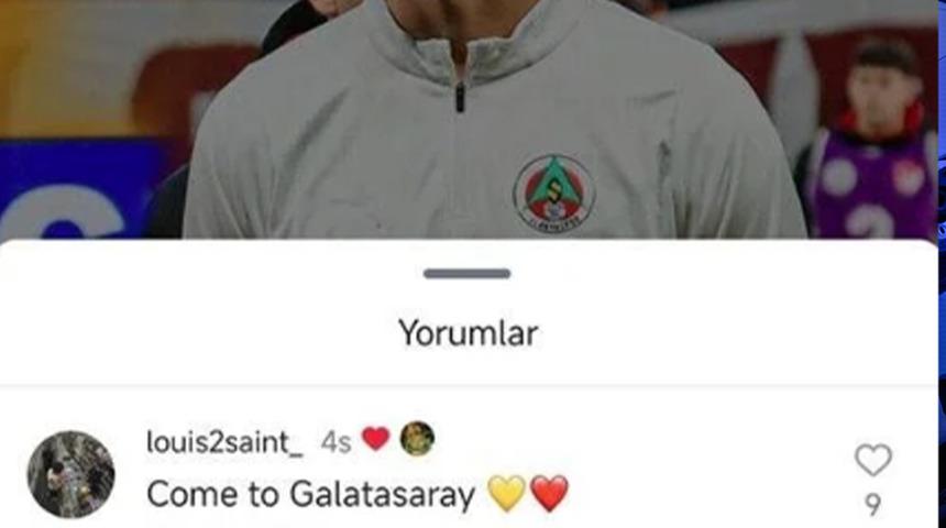 Taraftar 'come to Galatasaray' dedi o beğeni attı! Bu hamlesi olay oldu