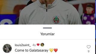 Taraftar 'come to Galatasaray' dedi o beğeni attı! Bu hamlesi olay oldu