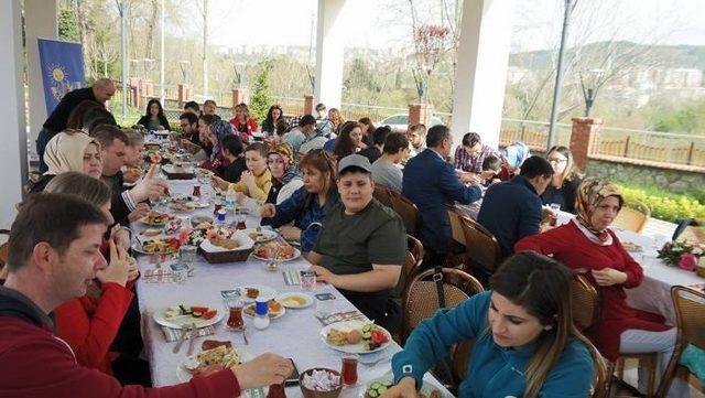 Başkan Boedder ile kahvaltıda bir araya geldi