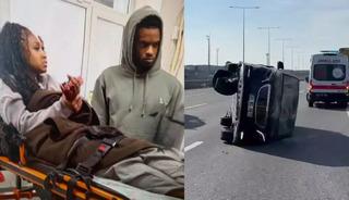 SON DAKİKA | Fenerbah&ccedil;e'yi korkutan haber! Nelson Semedo'nun eşi Kuzey Marmara Otoyolu'nda kaza ge&ccedil;irdi...