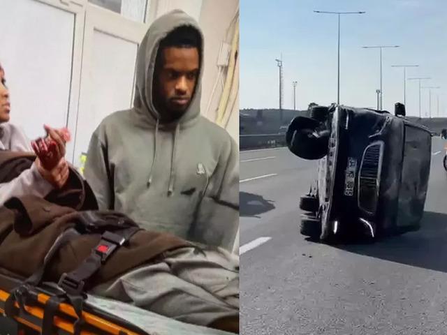 SON DAKİKA | Fenerbah&ccedil;e'yi korkutan haber! Nelson Semedo'nun eşi Kuzey Marmara Otoyolu'nda kaza ge&ccedil;irdi...