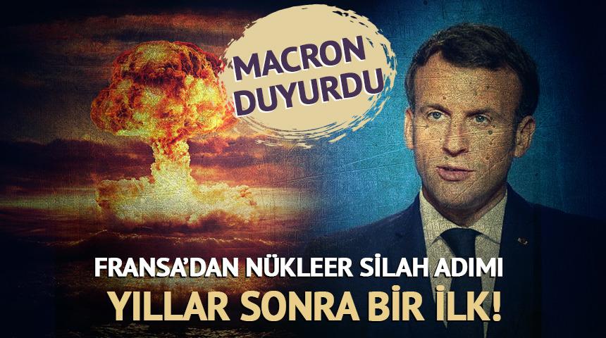 Fransa'dan n&uuml;kleer adımı geldi: Yıllar sonra bir ilk