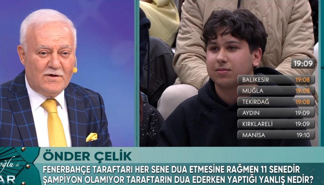 Nihat Hatipoğlu na olay Fenerbah&ccedil;e sorusu: "11 yıldır dua ediyoruz, nerede yanlış yapıyoruz?" 1