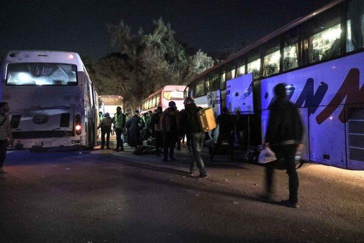 Duma'dan tahliye edilenler Cerablus ve El Bab'a gelecek  G5