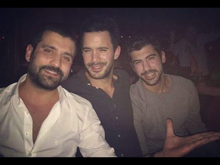 Barış Arduç ağabeyi Onur Arduç ve kardeşi Mert Arduç ile beraber.