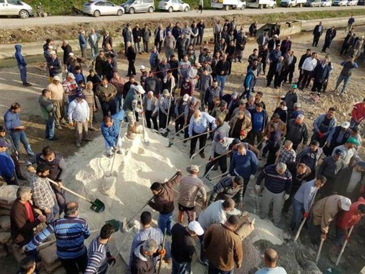 Yüzlerce köylü bir araya gelip böyle çalıştı  G5