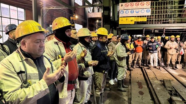 Zonguldak taki grizu faciasında hayatını kaybeden 263 maden iş&ccedil;isi dualarla anıldı 9