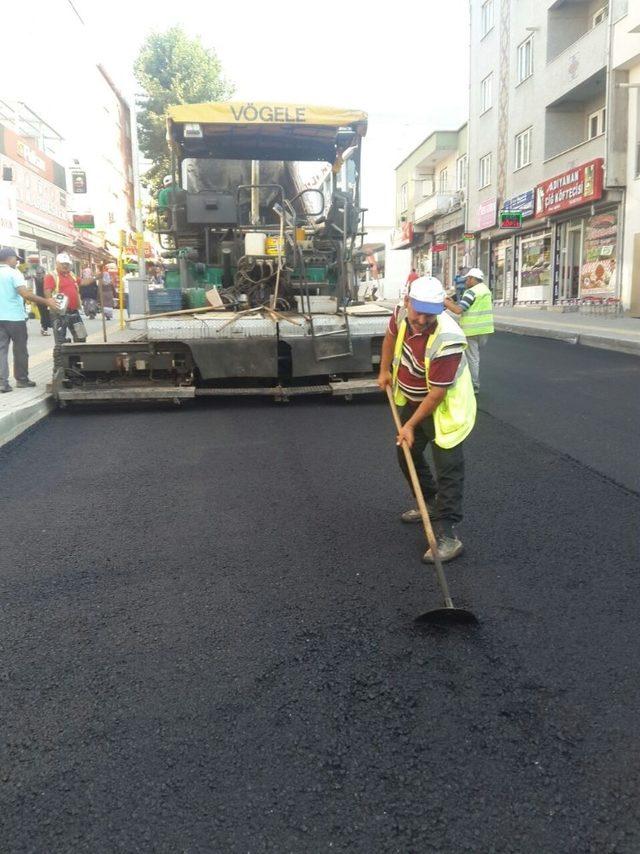 Yıldırım yollarına 500 bin ton asfalt