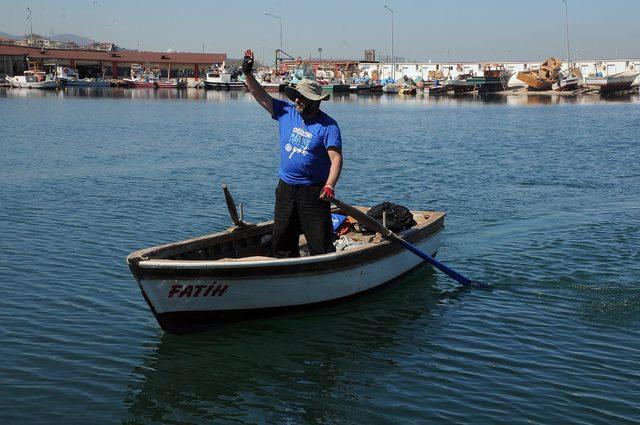 Otizm farkındalığı için Kocaeli’den Yalova’ya kürek çekti