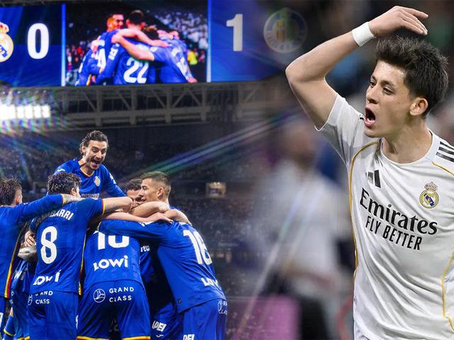 Arda G&uuml;ler'li Real Madrid, Getafe'ye mağlup oldu! Zirve yarışı karıştı