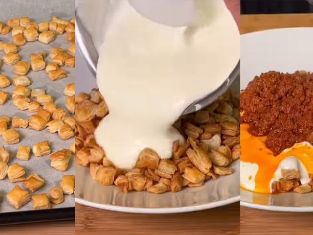 10 dakikada pratik mantı tarifi!