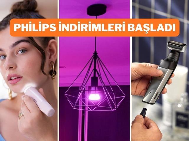 Bahar Fırsatları'na &ouml;zel indirime giren Philips &uuml;r&uuml;nleri burada