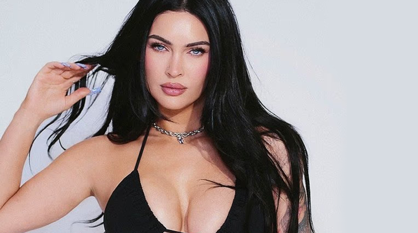 Megan Fox geri d&ouml;nd&uuml;! Cesur pozlarına Machine Gun Kelly dayanamadı