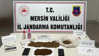 Mersin'de uyuşturucu operasyonunda 1 kişi tutuklandı