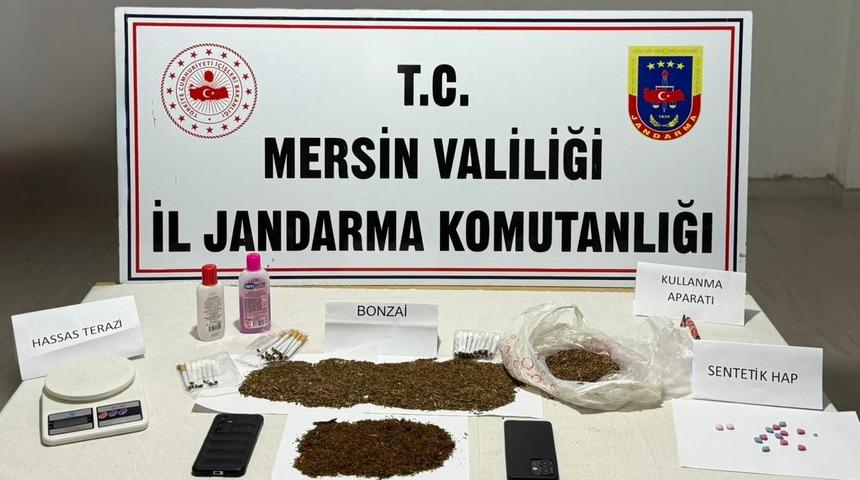 Mersin'de uyuşturucu operasyonunda 1 kişi tutuklandı