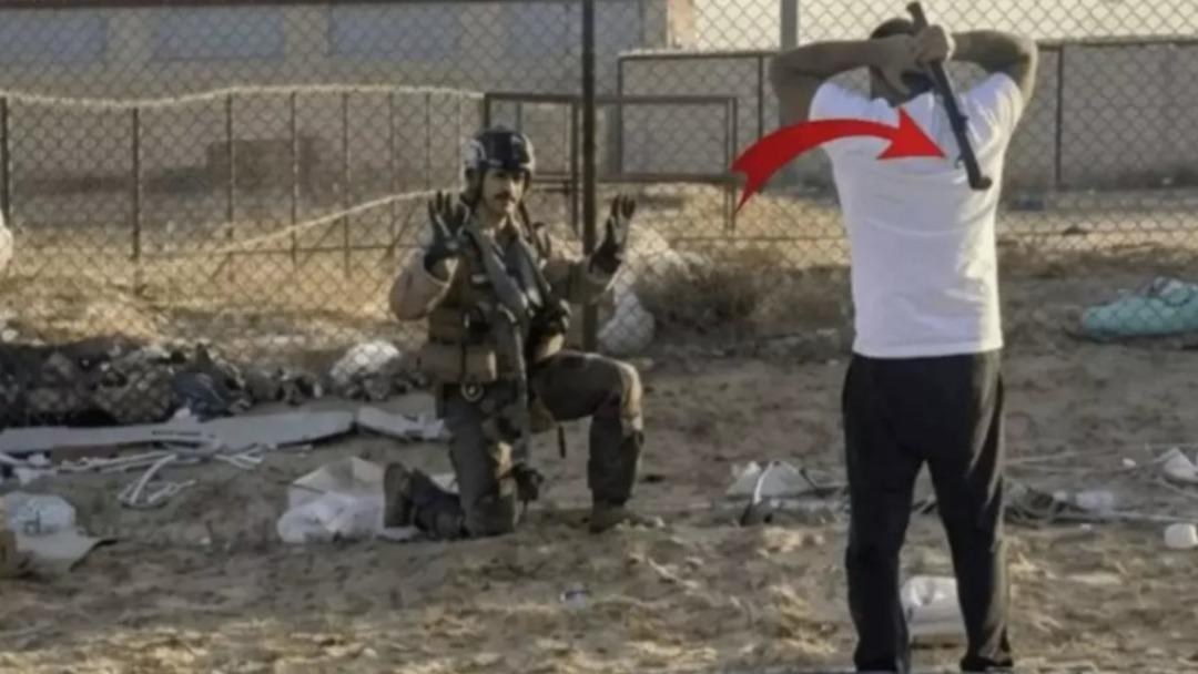 Kuveyt te ABD askerinin diz &ccedil;&ouml;kme anları g&uuml;ndem olmuştu! O pilotu  kan tezkeresi  mi kurtardı? 2