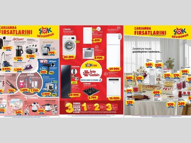 ŞOK'a Samsung akıllı &ccedil;amaşır kurutma makinesi geliyor! 4 Mart 2026 ŞOK akt&uuml;el katalog yayınlandı!