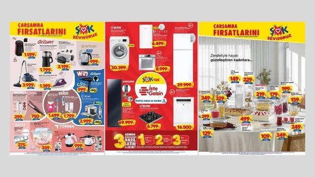 ŞOK'a Samsung akıllı çamaşır kurutma makinesi geliyor! 4 Mart 2026 ŞOK aktüel katalog yayınlandı!