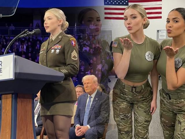 ABD'li 'sarışın komutan' sosyal medyada g&uuml;ndem oldu