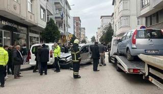 Ordu&rsquo;da alkoll&uuml; s&uuml;r&uuml;c&uuml;n&uuml;n karıştığı kazada 5 kişi yaralandı