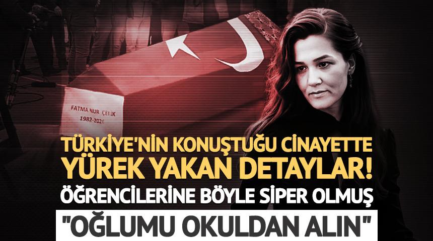 Fatma Nur &ouml;ğretmen &ouml;ğrencilerine siper olmuş!