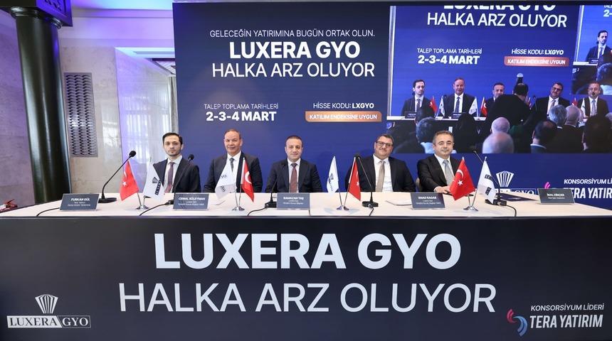 Luxera GYO b&uuml;y&uuml;meyi borsaya taşıyor: Halka arz gelirinin y&uuml;zde 85&rsquo;i yeni projelere