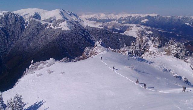 Trabzon’un dağlarında aranmadık yer bırakmıyorlar