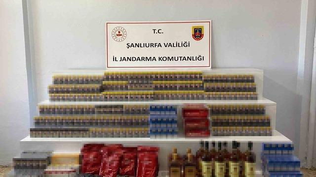 Şanlıurfa’da 4 bin 580 paket kaçak sigara ele geçirildi