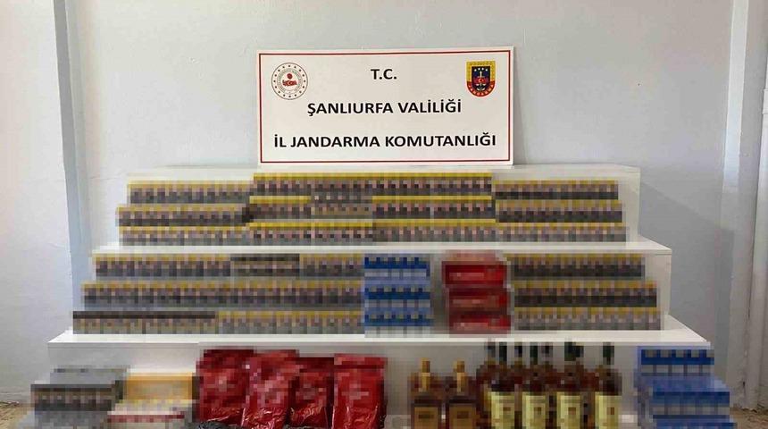 Şanlıurfa&rsquo;da 4 bin 580 paket ka&ccedil;ak sigara ele ge&ccedil;irildi
