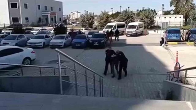 İskenderun&rsquo;da tehdit olayının ş&uuml;phelisi tutuklandı 1