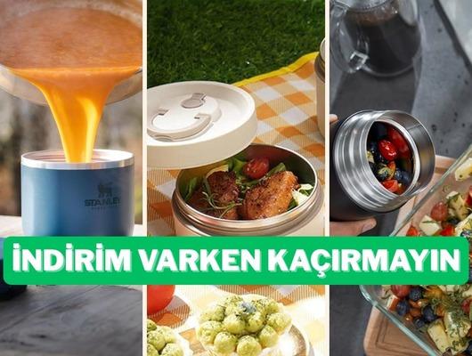 Yemek termoslarında Bahar Fırsatları'na &ouml;zel indirim başladı!