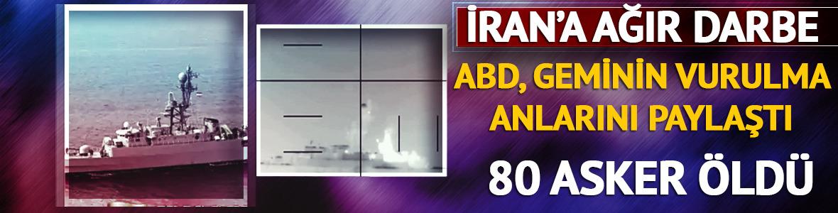 Savaşta İran'a ağır darbe! Gemi batırıldı: Onlarca &ouml;l&uuml; ve yaralı var