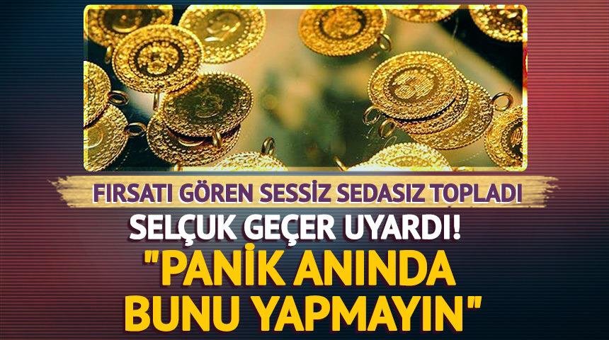Fırsatı g&ouml;ren sessiz sedasız topladı: Sel&ccedil;uk Ge&ccedil;er uyardı! "Panik anında bunu yapmayın"