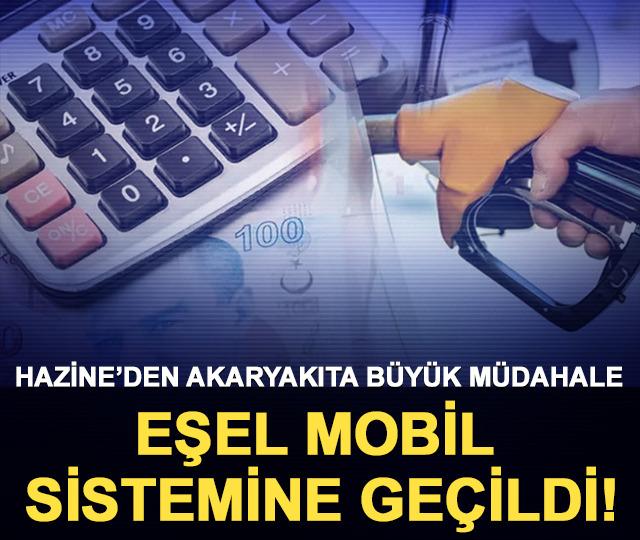 Hazine&rsquo;den akaryakıta b&uuml;y&uuml;k m&uuml;dahale: Eşel mobil sistemine ge&ccedil;ildi!