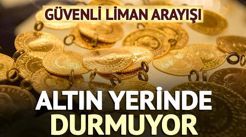 G&uuml;venli liman arayışı: Altın yerinde durmuyor! Fiyatlarda hareketlilik