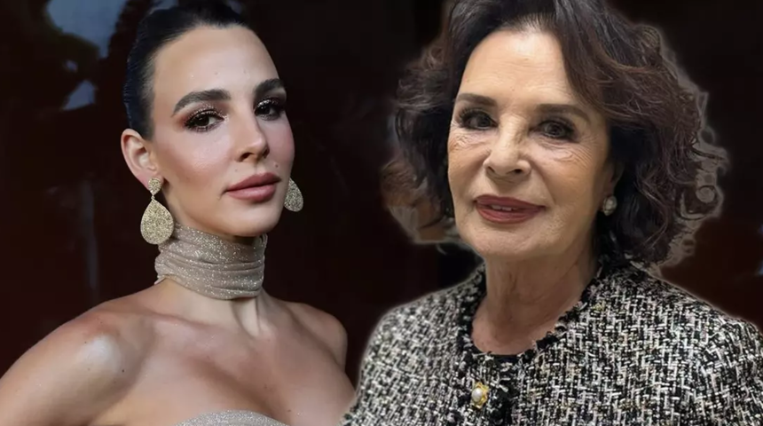 H&uuml;lya Ko&ccedil;yiğit'in torunu Aslışah Alko&ccedil;lar Dubai'de keyifte! Tepki &ccedil;eken poz