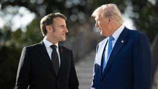 Macron ve Trump'tan 'savaş' teması