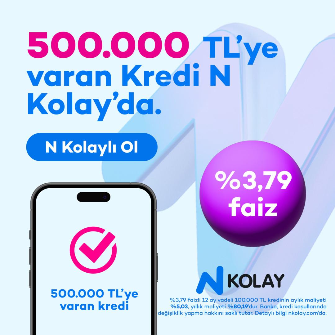 %3,79’dan başlayan faizlerle 500.000 TL ye varan kredi fırsatı 5
