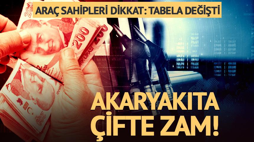 Akaryakıta &ccedil;ifte zam! Ara&ccedil; sahipleri dikkat