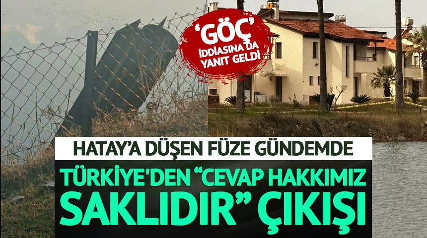 T&uuml;rkiye'den yanıt: "Cevap hakkımız saklıdır"