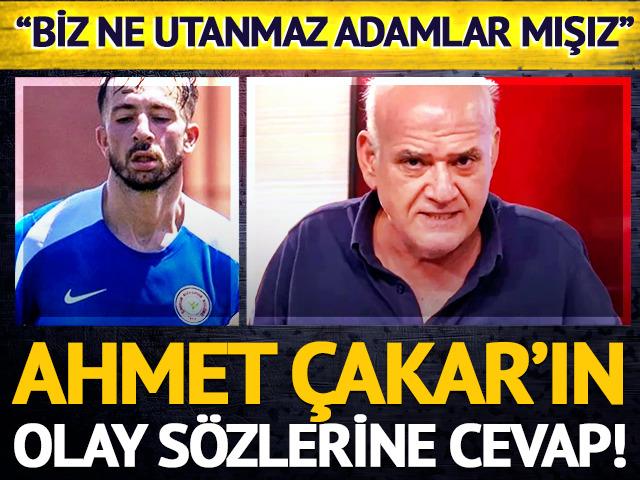 SON DAKİKA | Derbi &ouml;ncesi ortalık karıştı! Ahmet &Ccedil;akar'dan Taylan ve Halil'e &ccedil;ok ağır su&ccedil;lama: "Aynaya bakın ve utanın..."