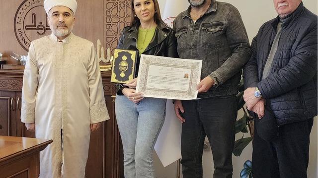 Rus Alena Knaub, Eskişehir'de Müslüman oldu